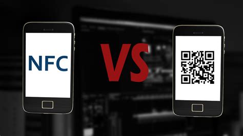 nfc tag vs qr code|qr codes vs nfc tags.